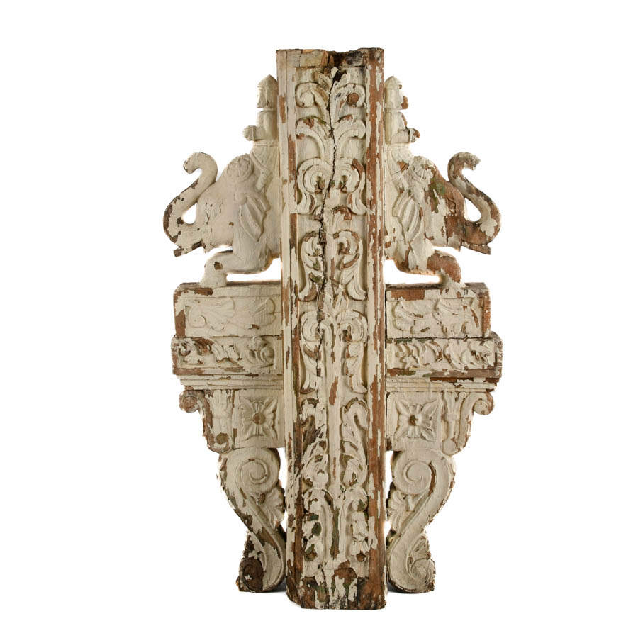 Carved Wood Architectural Salvage Detail-5