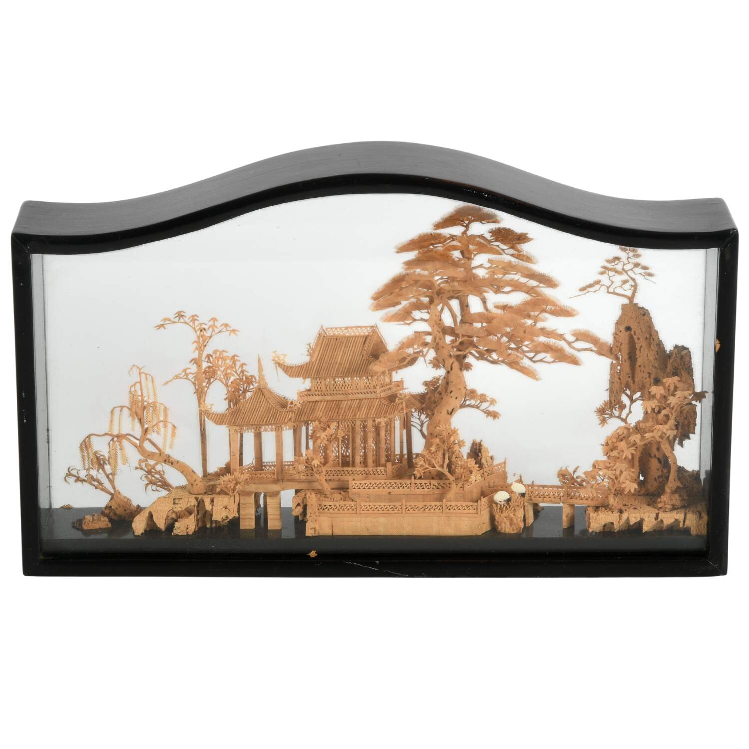 Chinese Cork Art Diorama-4