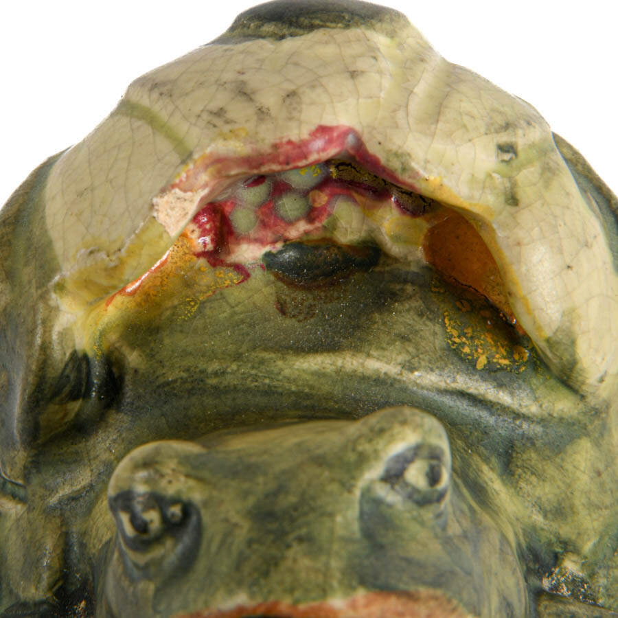 Weller Pottery Muskota Flower Frog-9