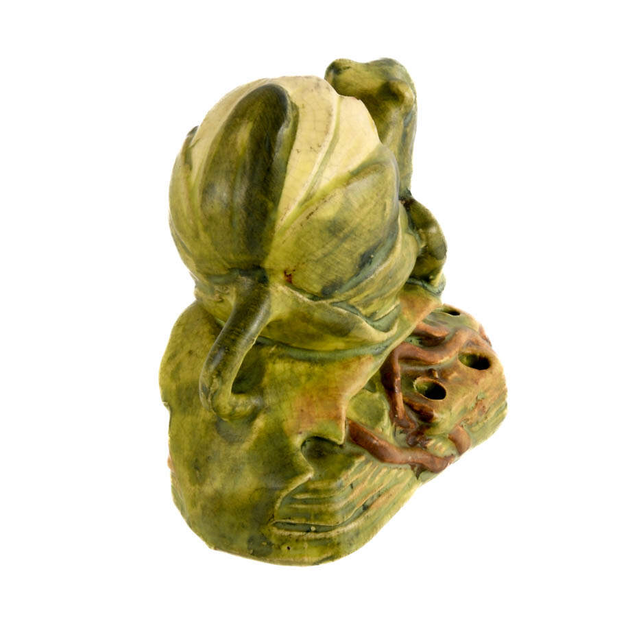 Weller Pottery Muskota Flower Frog-4