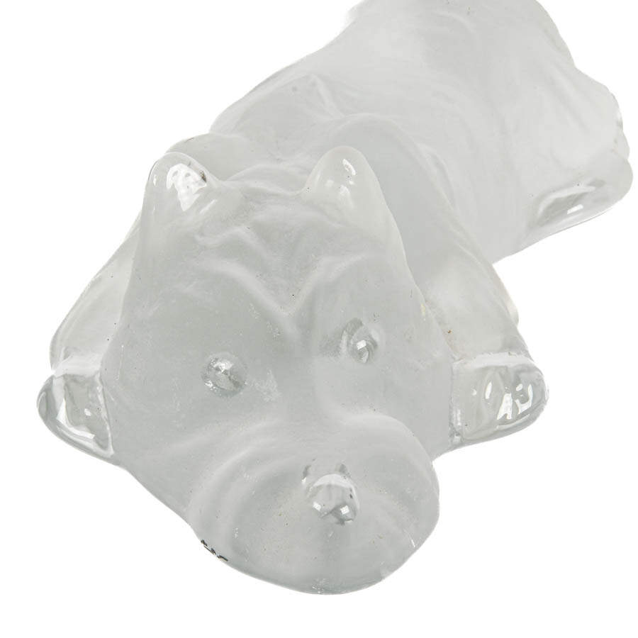 Scottie Dog Viking Glass Paperweight-3
