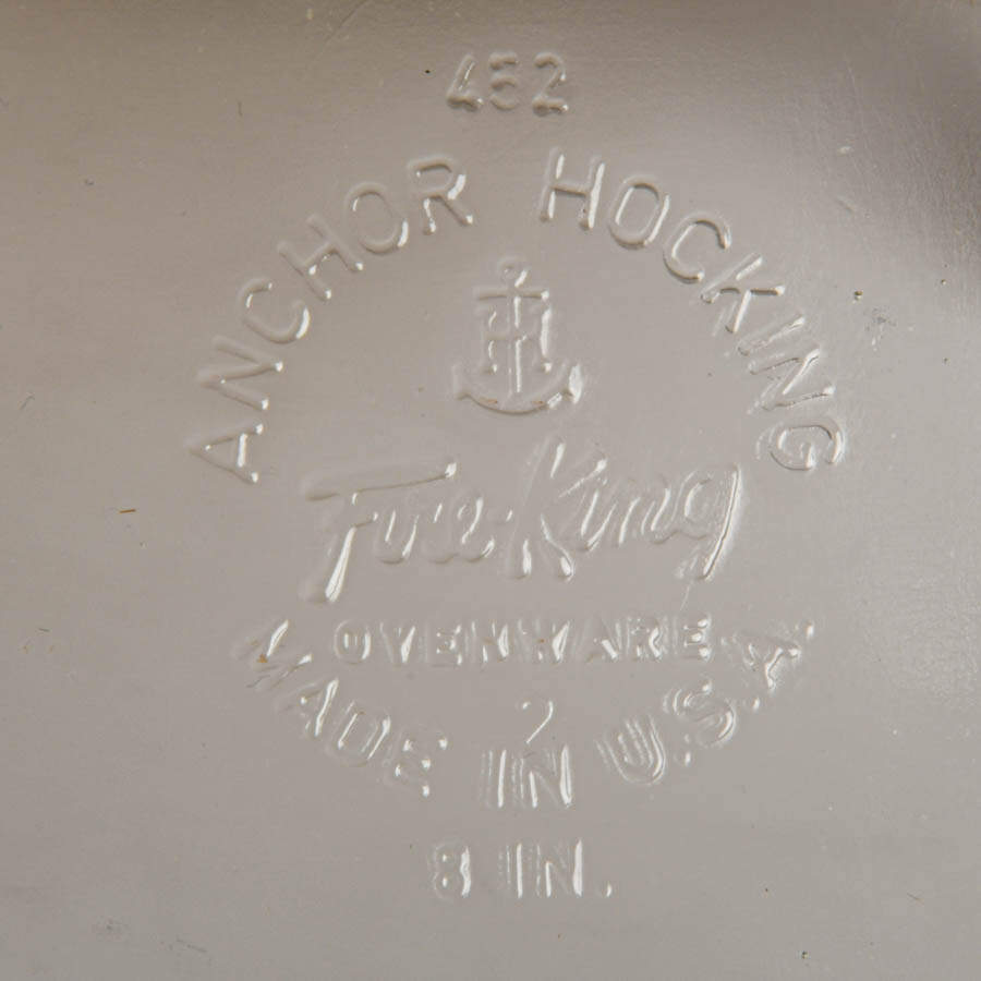Mid-Century Modern Anchor Hocking Double Chafing Server-9