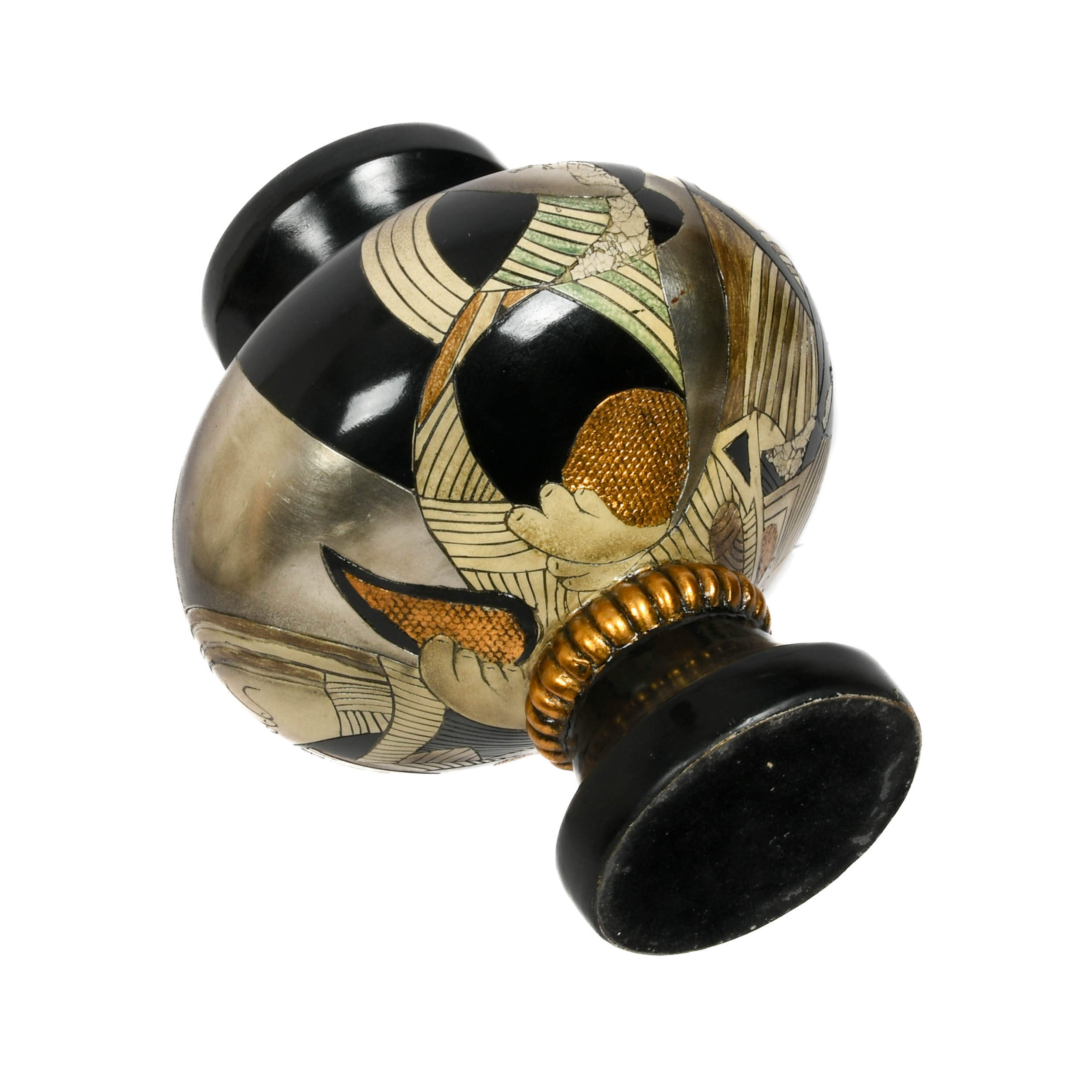 Hand-Painted Kalifano Pottery Vase-7