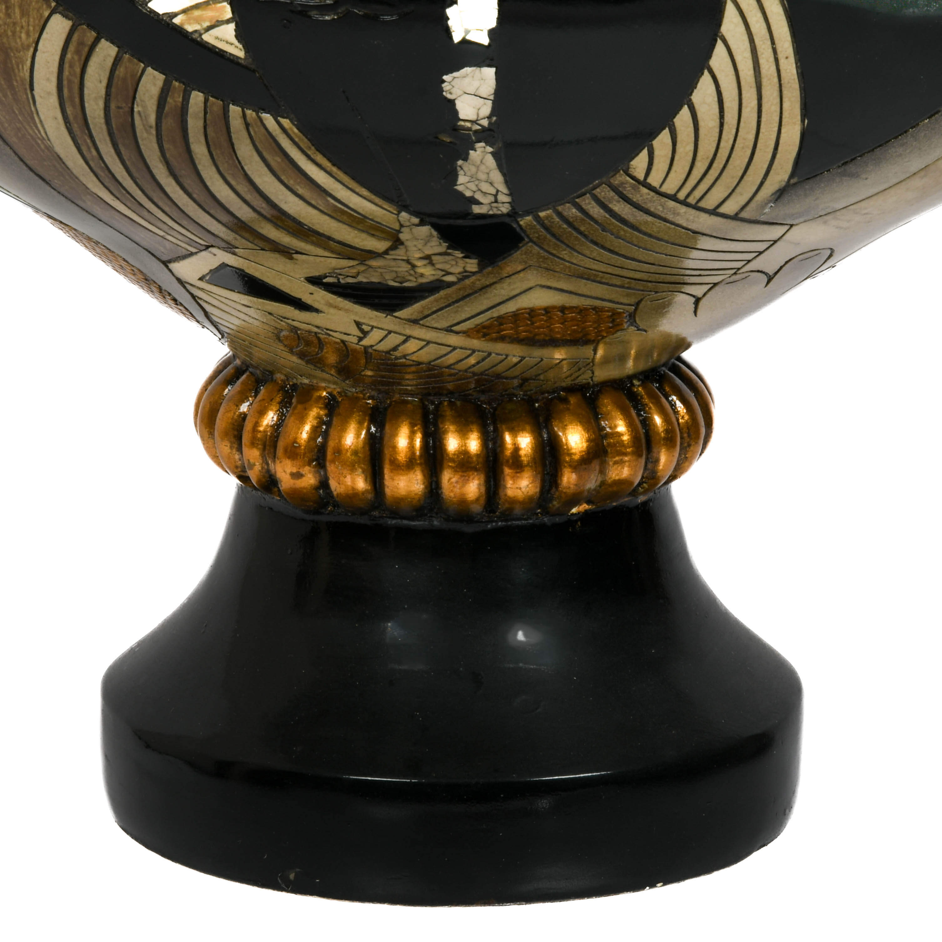 Hand-Painted Kalifano Pottery Vase-5