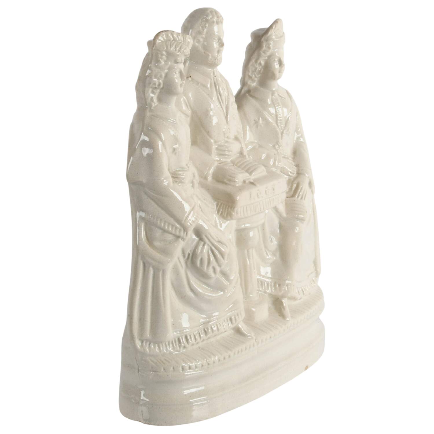 Antique Independent Order of Good Templars Staffordshire Figure-5
