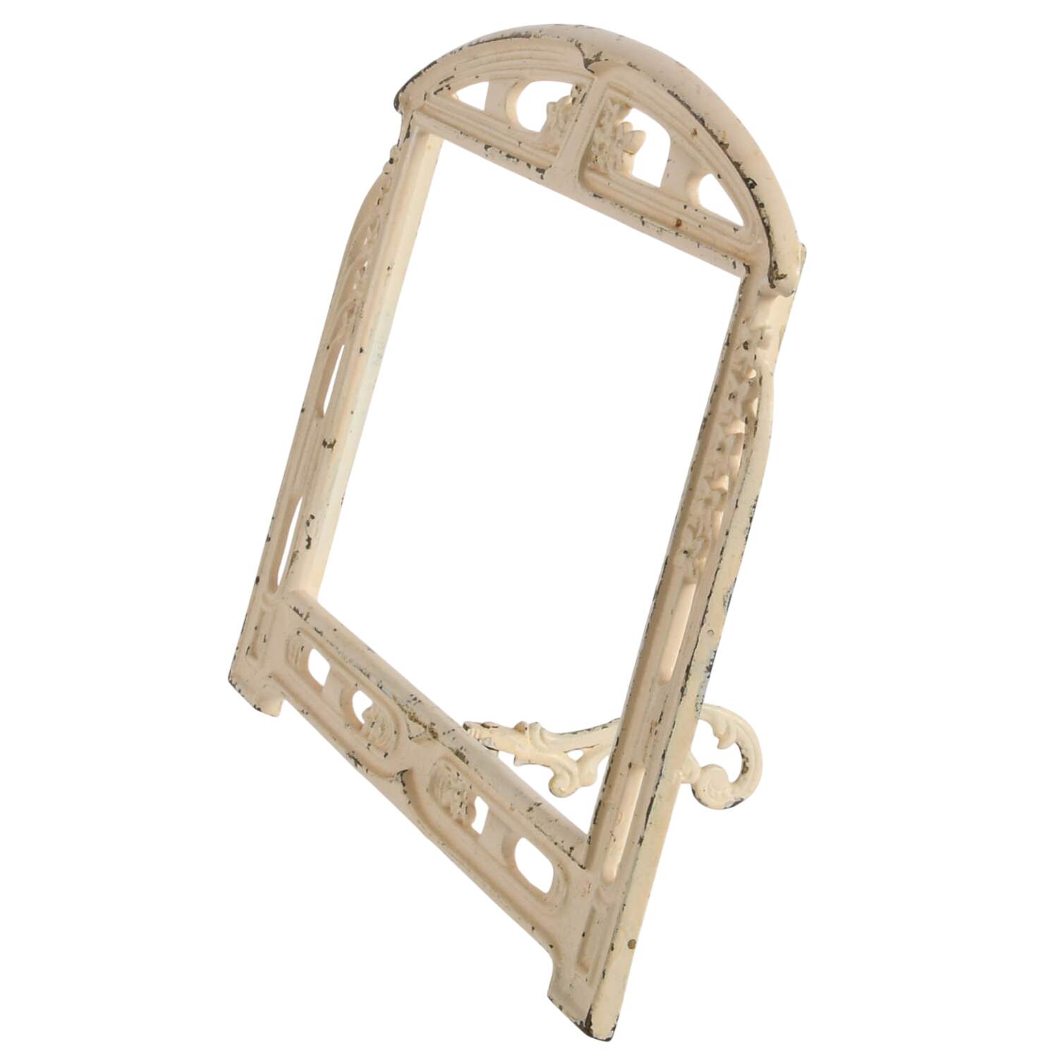 Antique Art Nouveau Metal Picture Frame-3