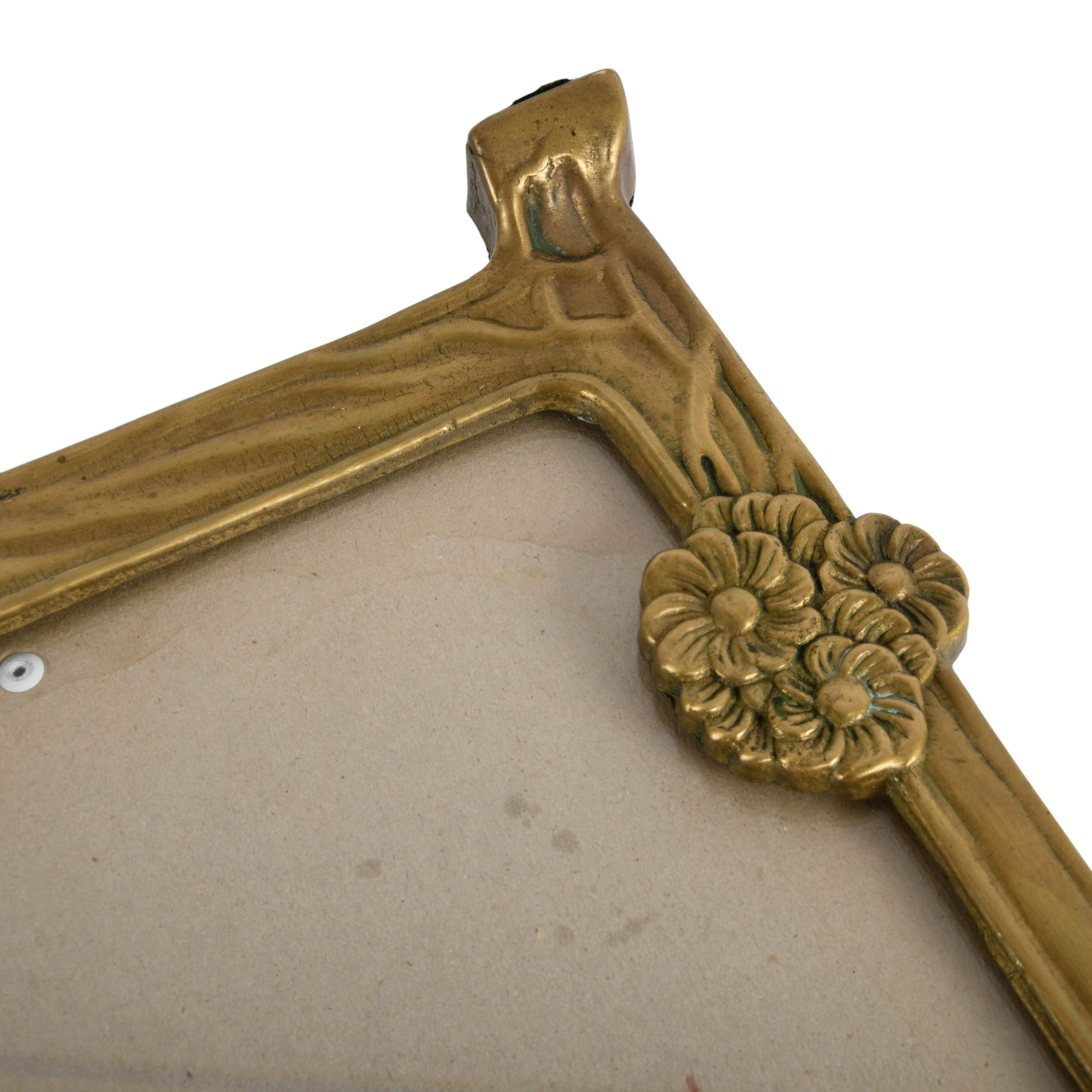 Art Nouveau Figural Picture Frame-3