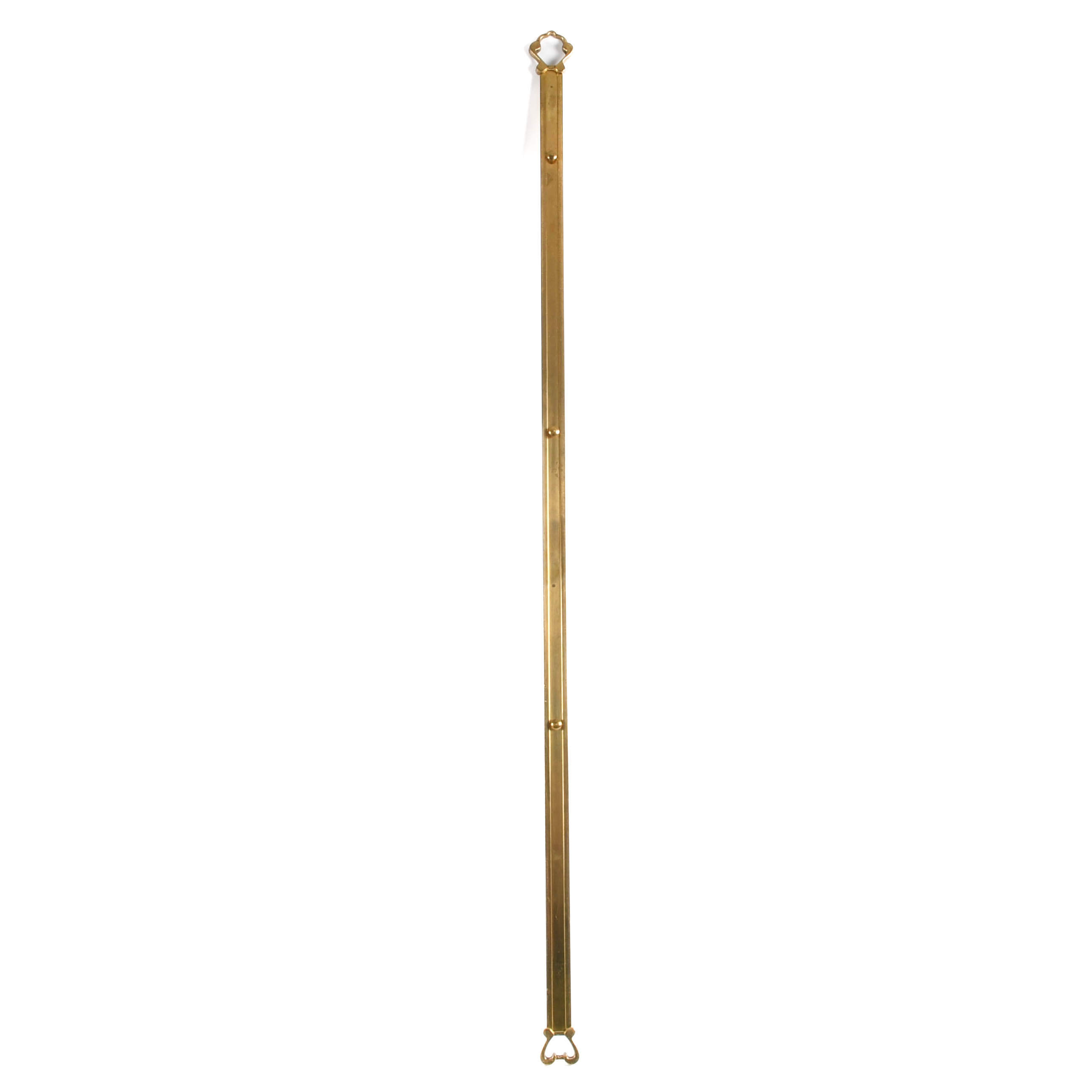 Wall-Mounted Brass Picture Rail-4