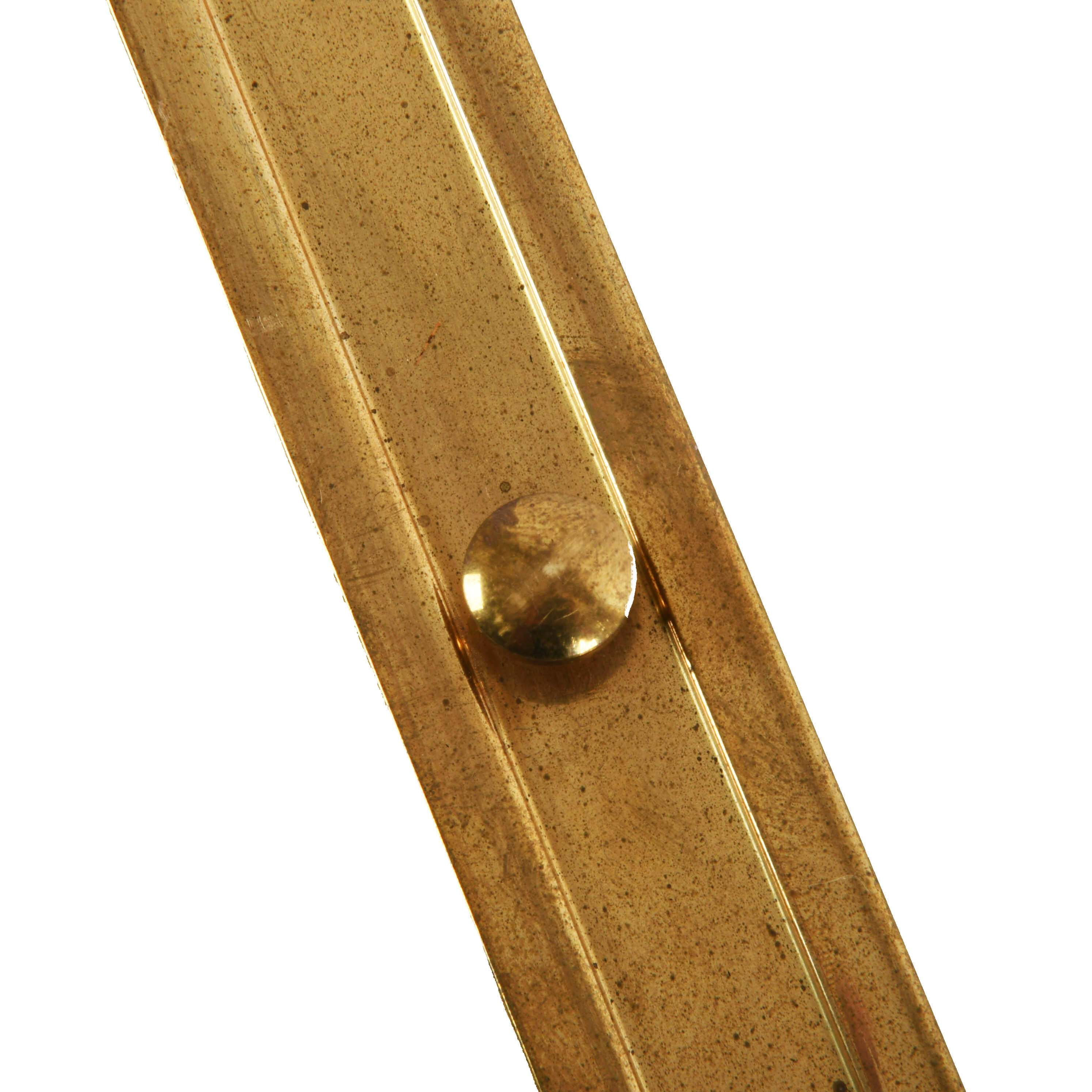 Wall-Mounted Brass Picture Rail-3