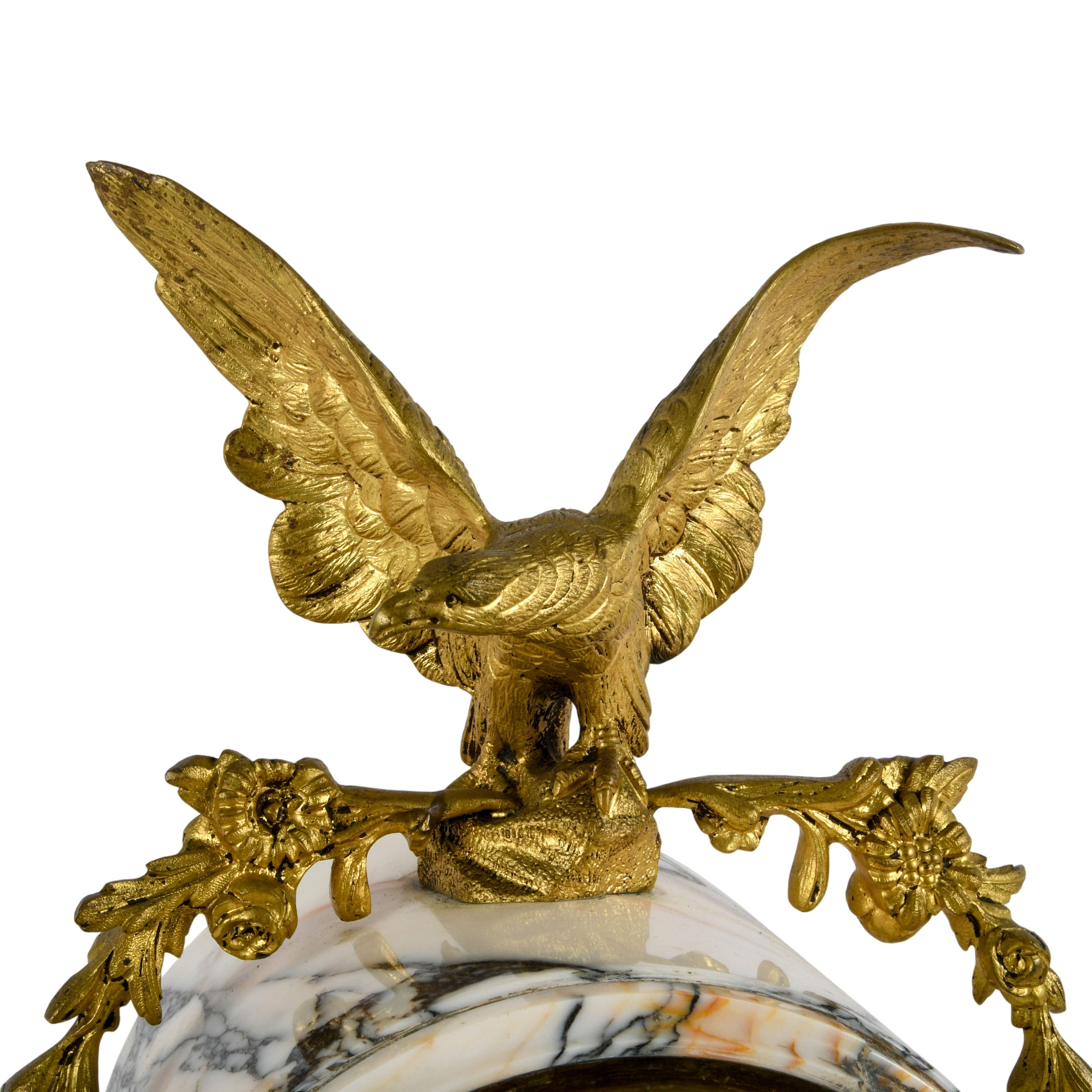 Sphinx Marble Clock-8