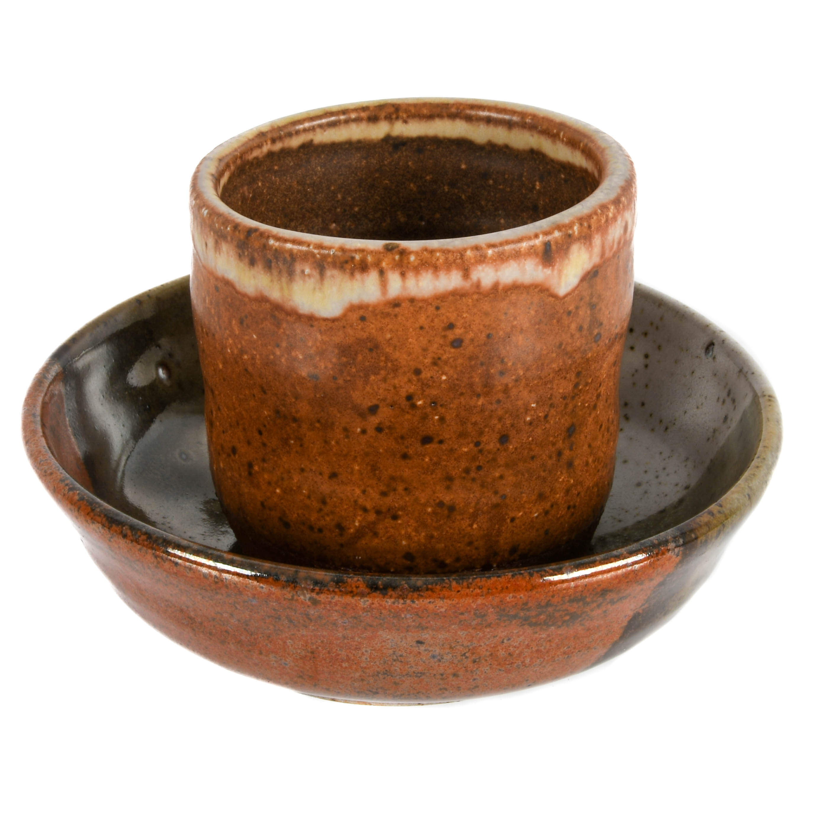 Lot of Five Signed Studio Pottery Items-3