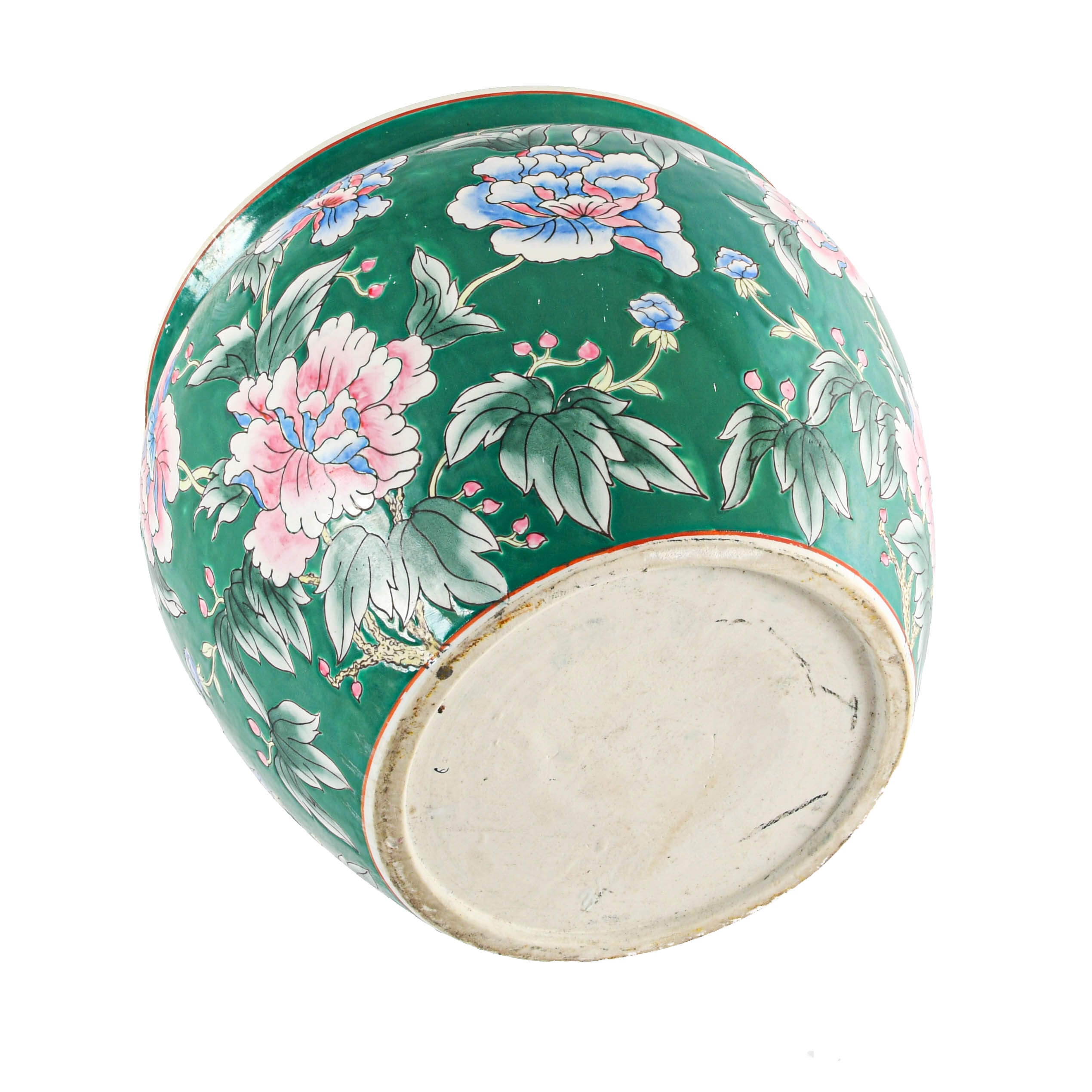 Chinese Porcelain Floral Planter-7