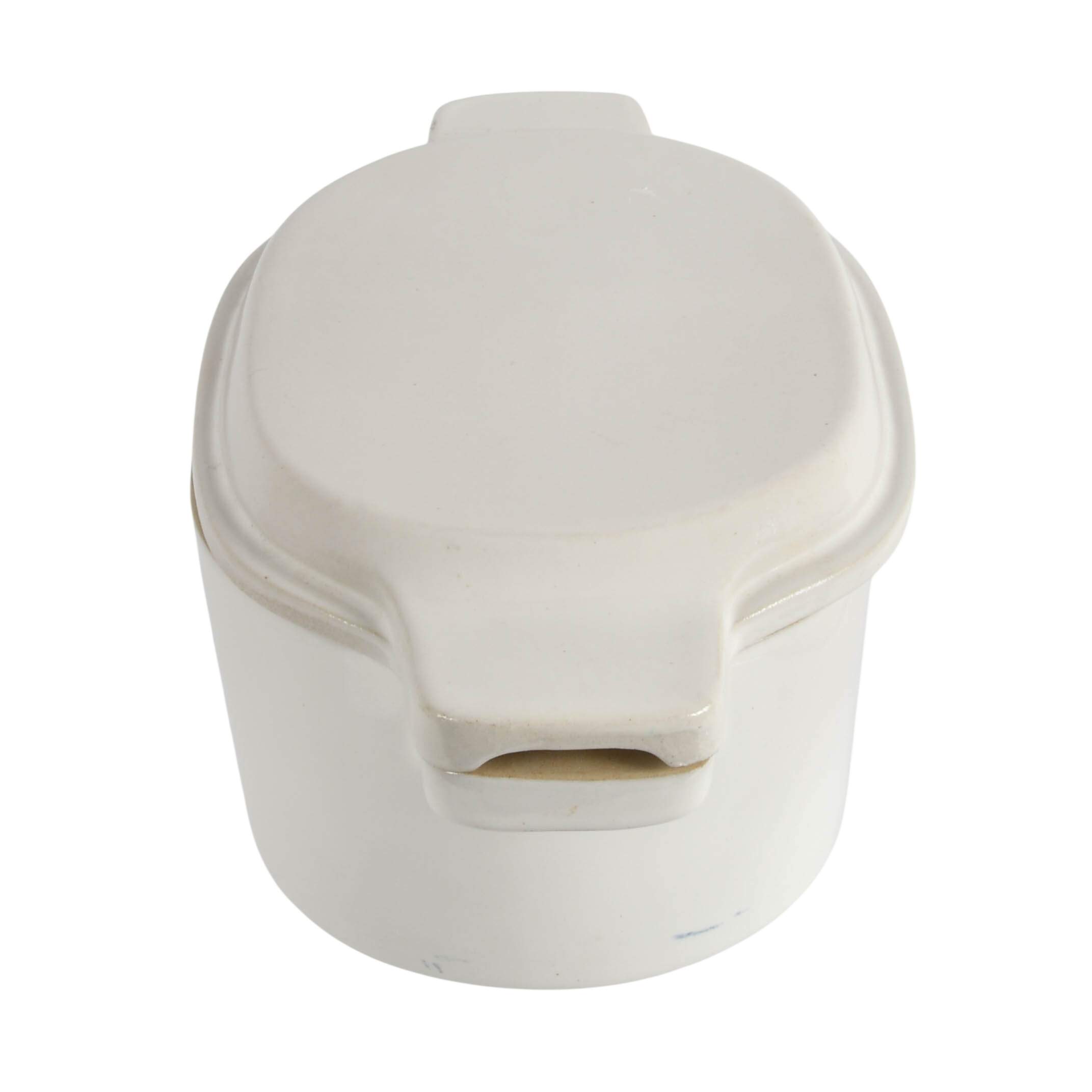 Bennington Potters White #1855 Dutch Roaster Oven-5