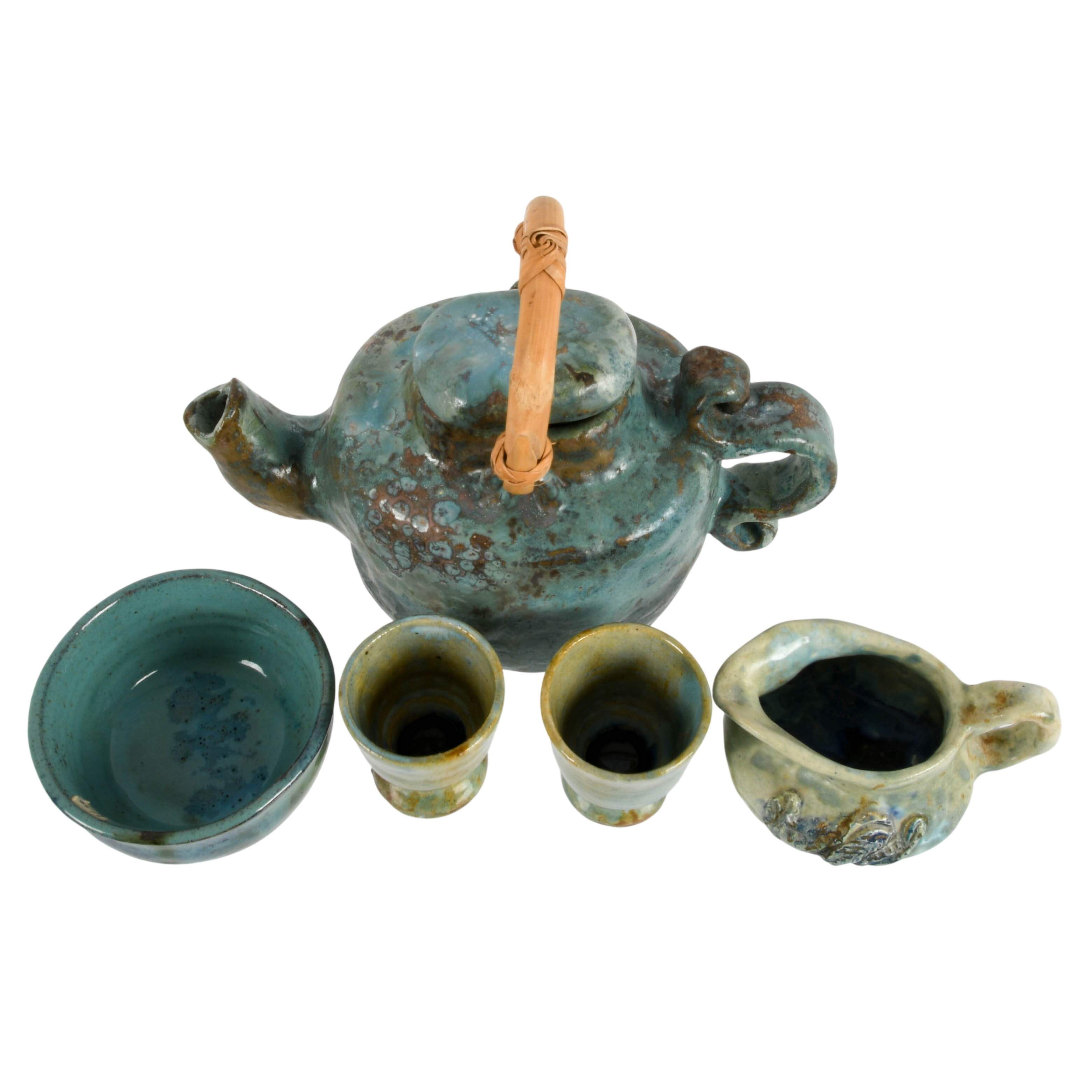 Lot of Five Tea Items by Anita Hart-2