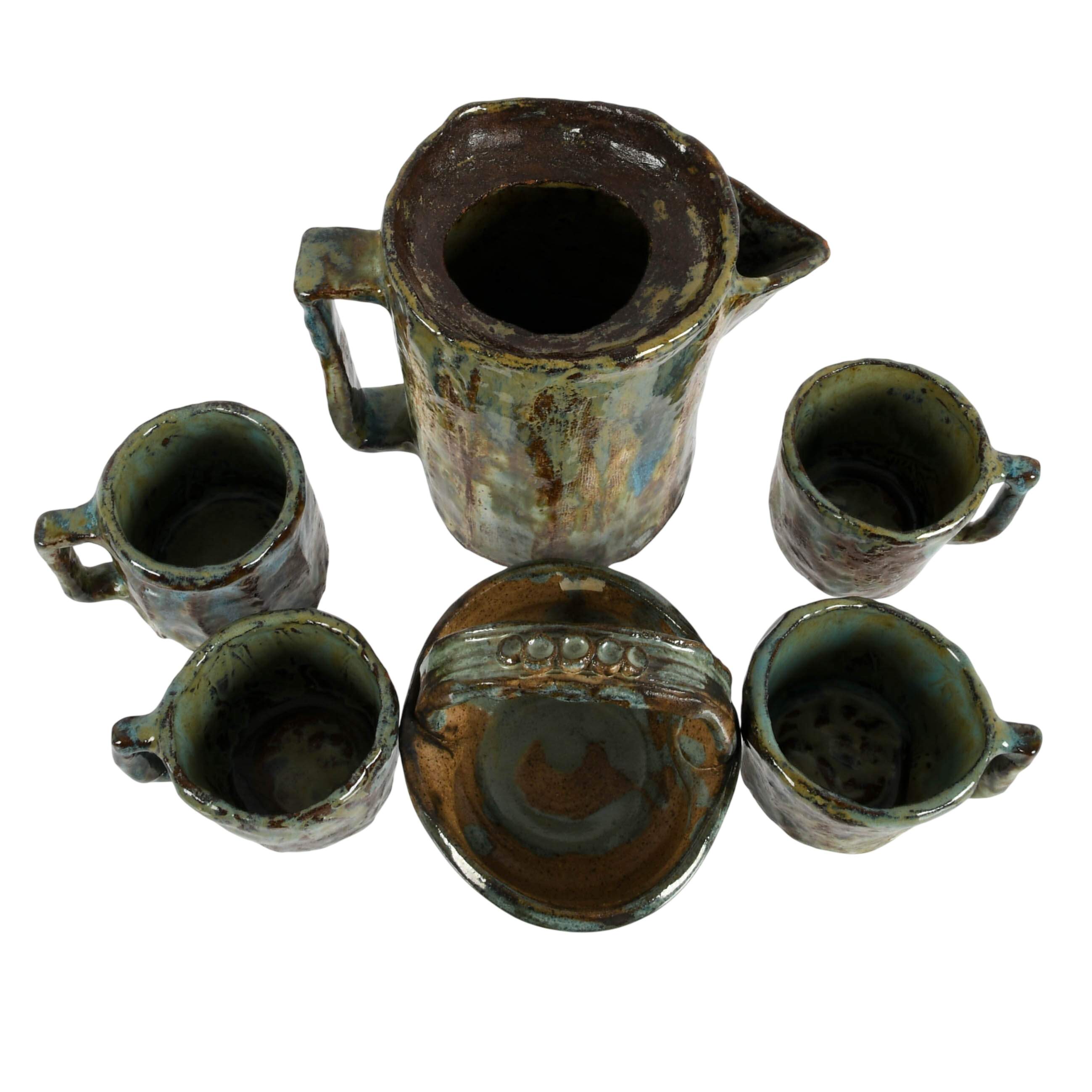 Lot of Six Tea Items by Anita Hart-3