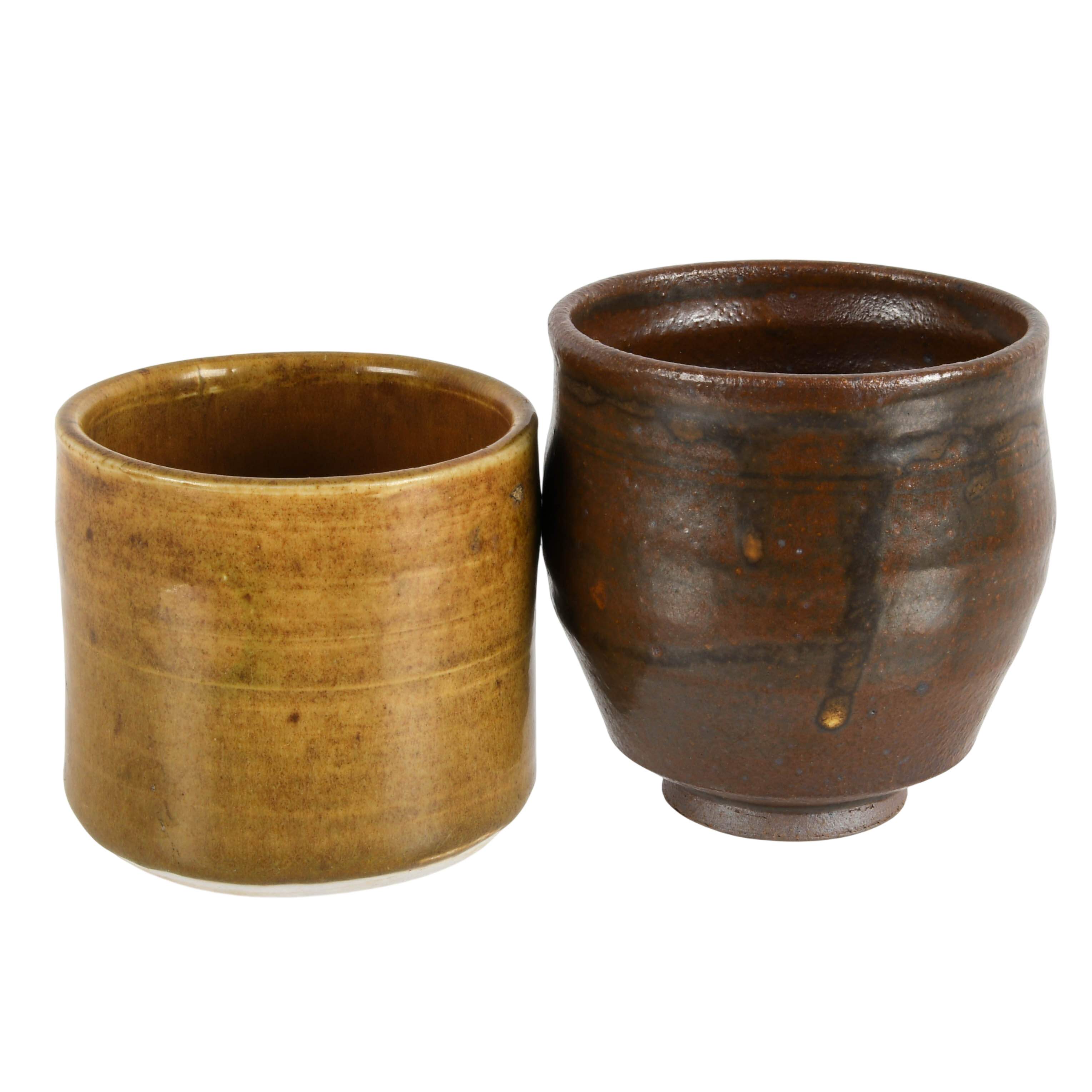 Grouping of Studio Pottery Cups and Vases-3