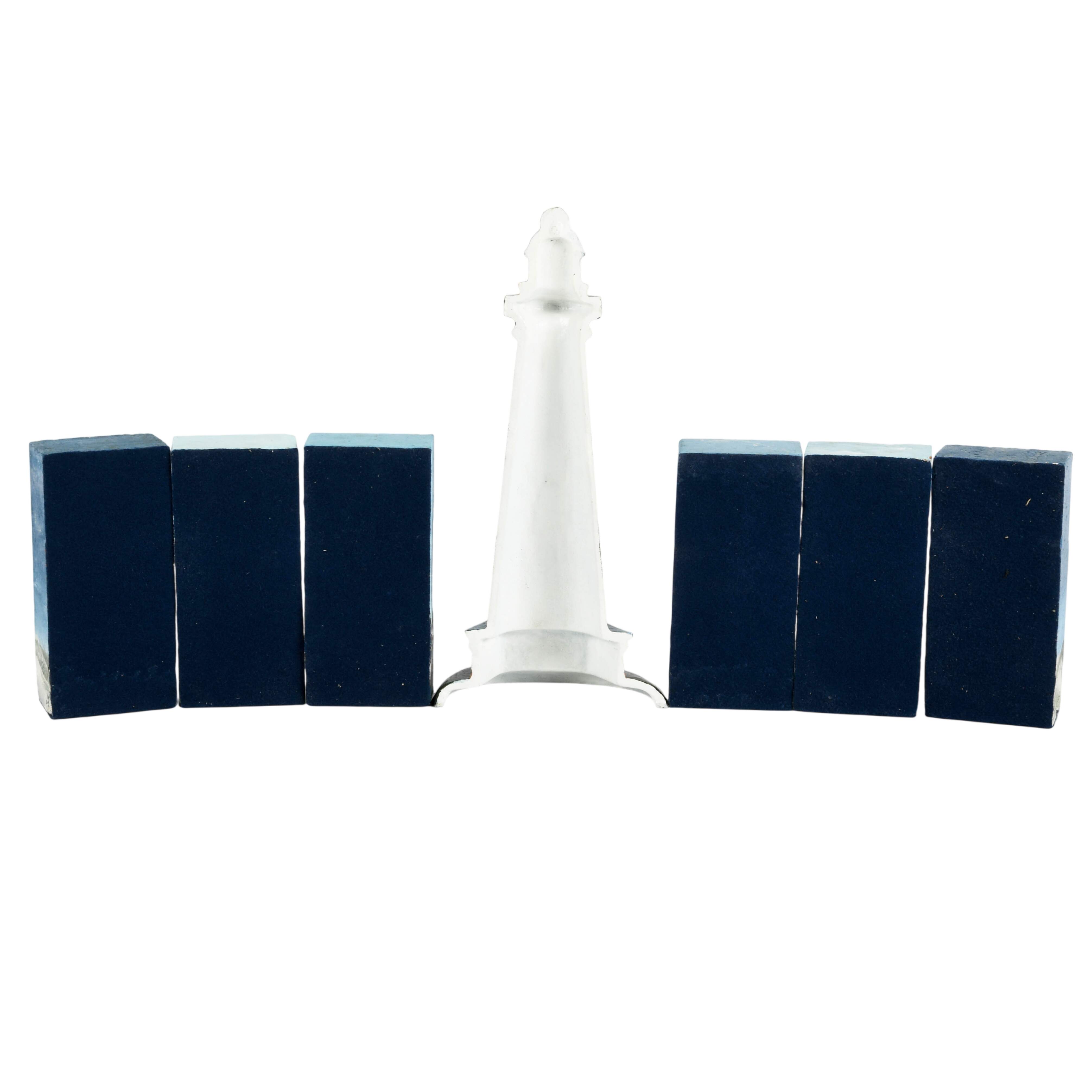 Eight Piece Grouping of Lighthouse-Themed Décor-10