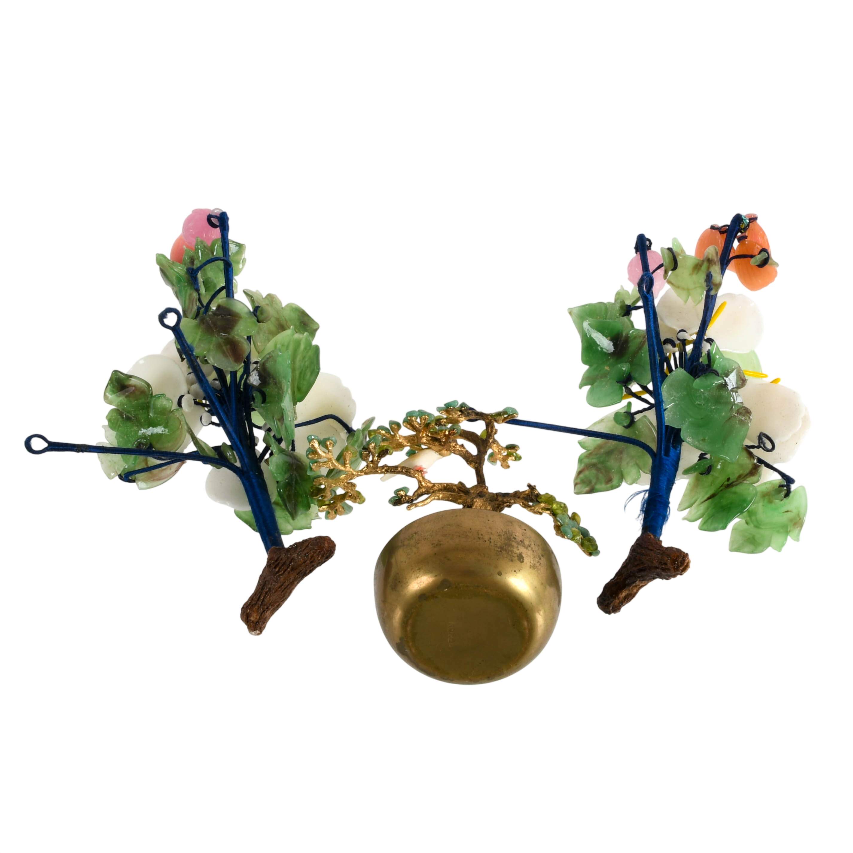 Grouping of Three Stone Floral Arrangements-8