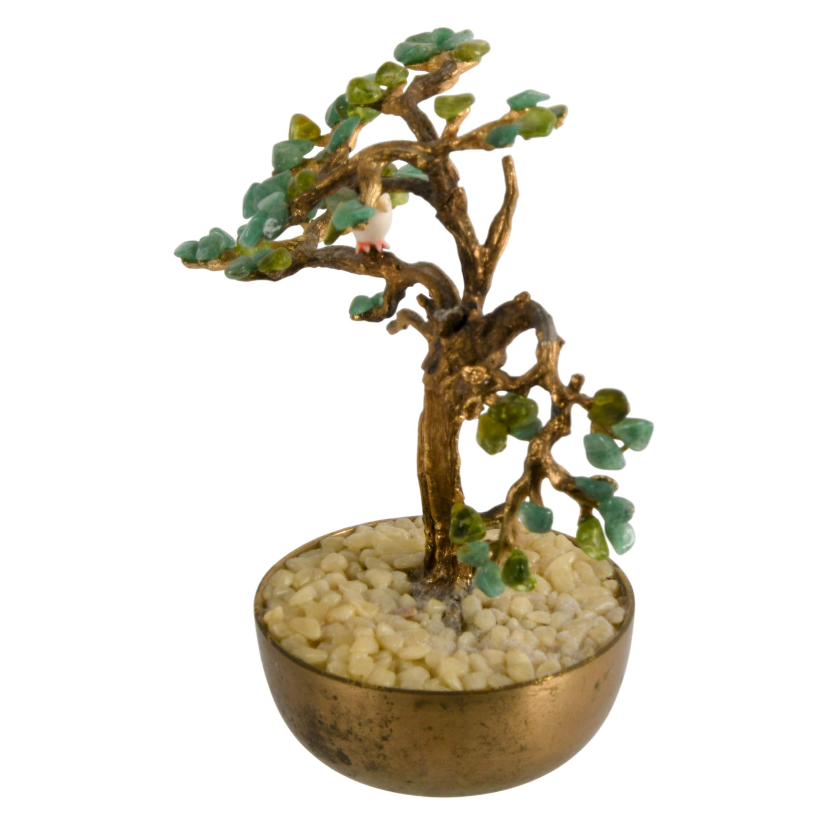 Grouping of Three Stone Floral Arrangements-6