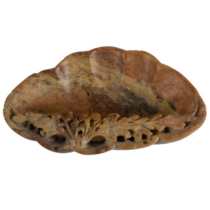 Pair of Chinese Carved Soapstone Objects-7