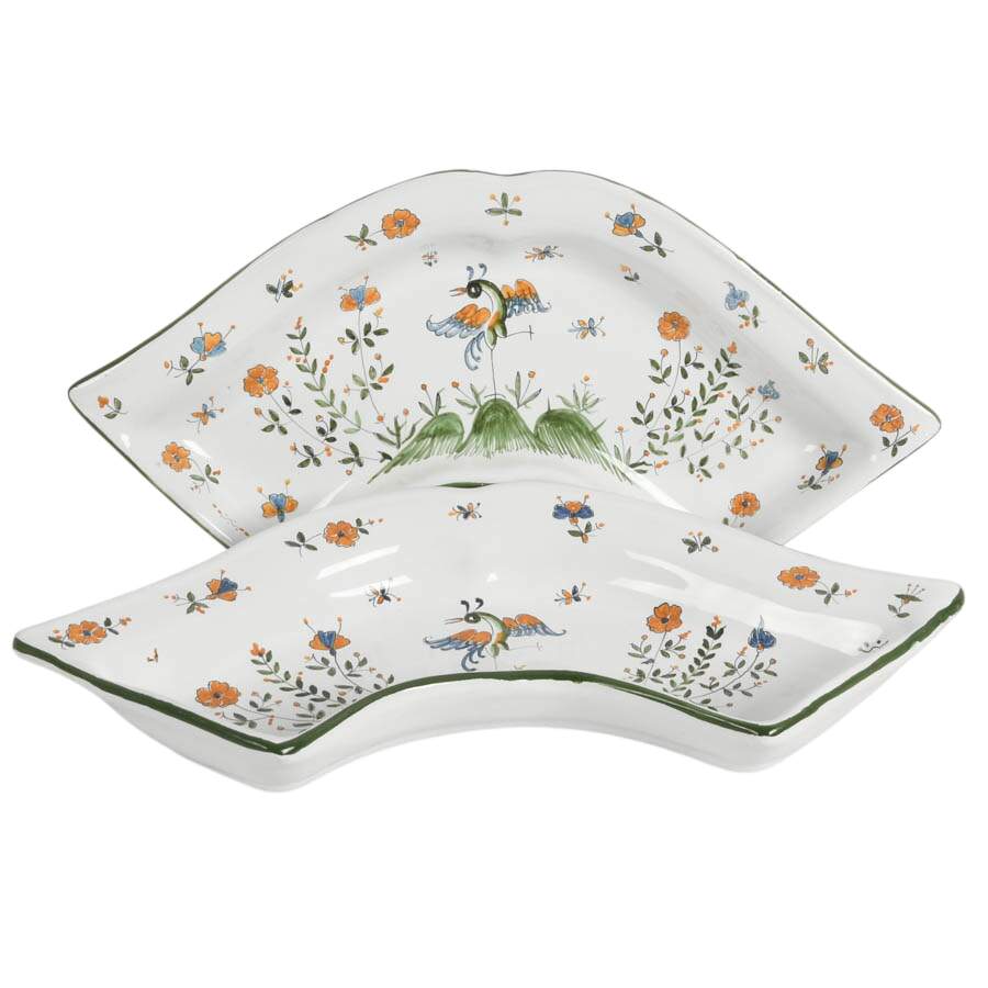 Ten-Piece Paci Torgiano Italian Glazed Faience Terracotta Serving Set-6