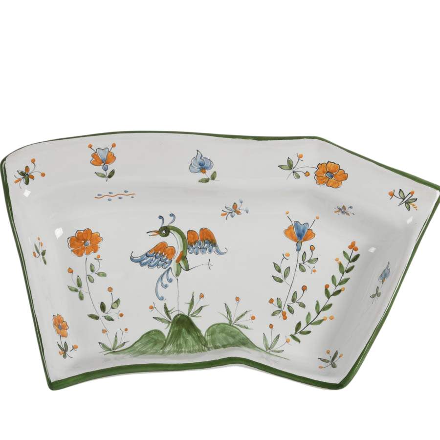 Ten-Piece Paci Torgiano Italian Glazed Faience Terracotta Serving Set-5
