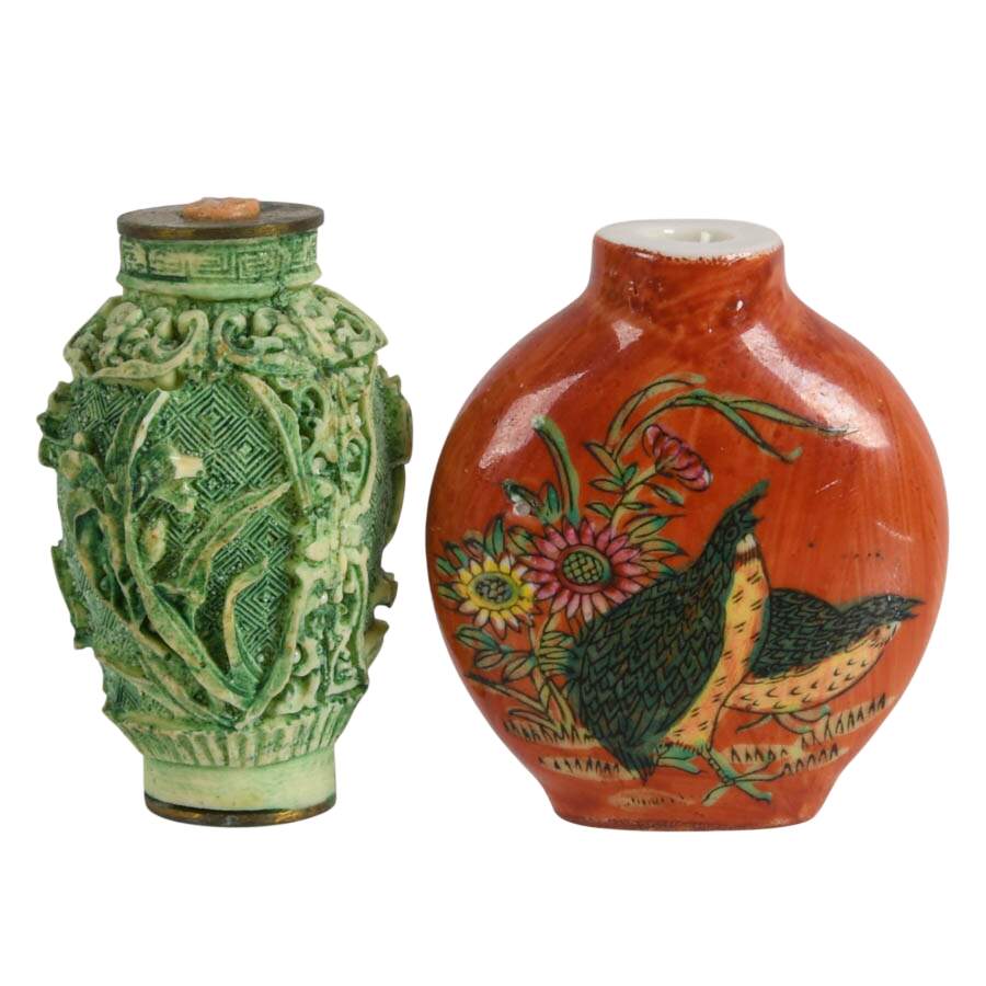 Six Chinese Snuff Bottles-2