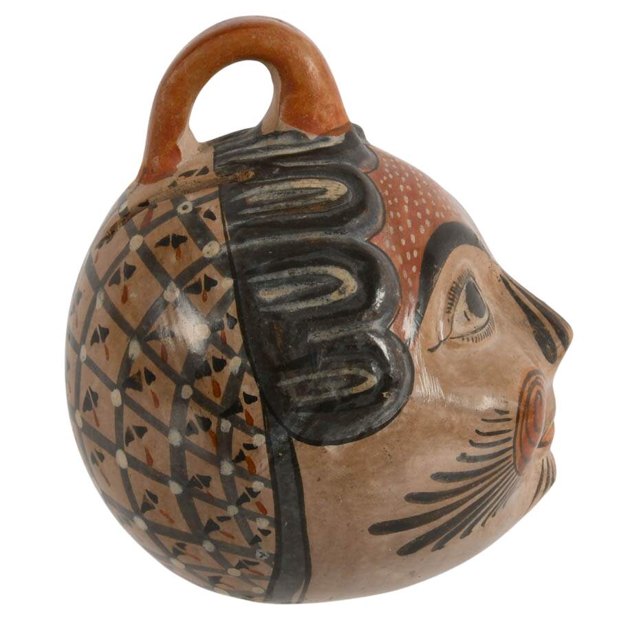 Pair of Mesoamerican Décor Pieces-3
