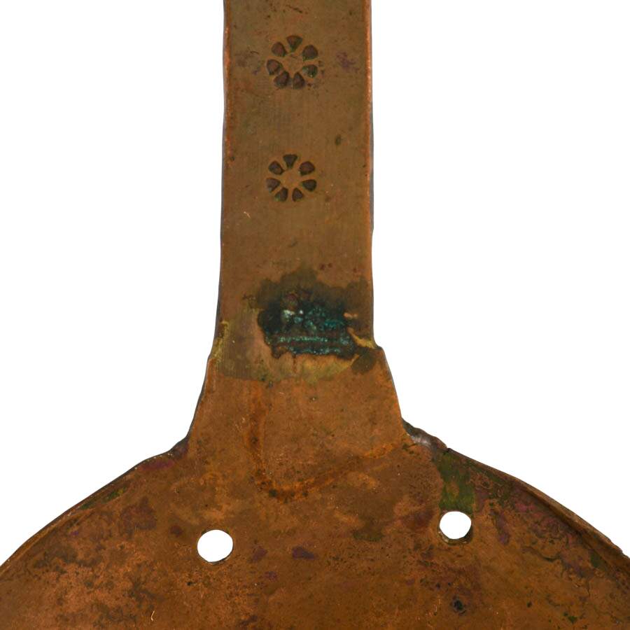 Antique Hand-Forged Copper Skimmer-3