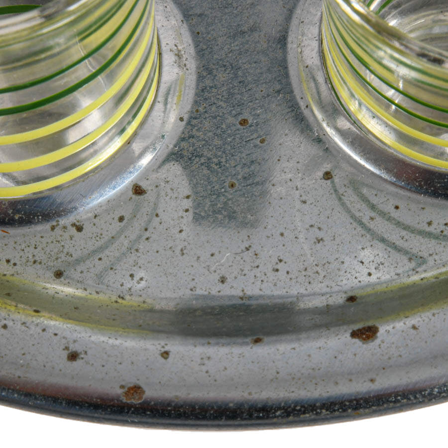 Mid-Century Modern Shot Glass Holder-5