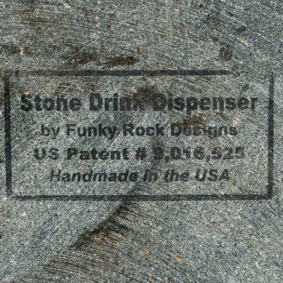 Stone Drink Dispenser by Funky Rock Designs-7