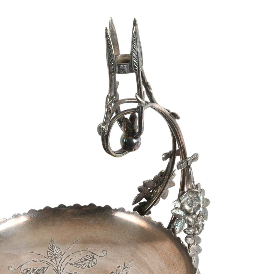 Reed & Barton Silver-Plated Bride's Basket-3
