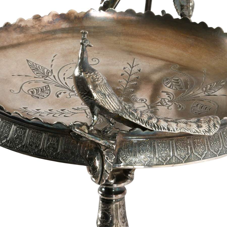 Reed & Barton Silver-Plated Bride's Basket-2