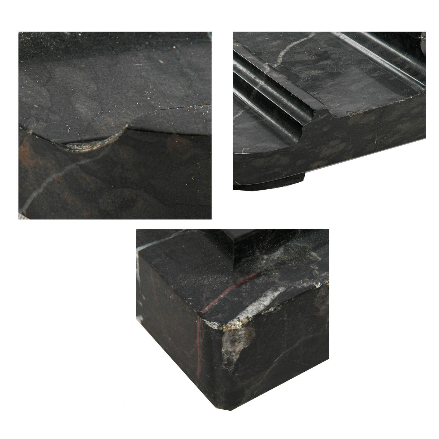 Marble Double Inkwell and Ink Blotter Desk Set-10