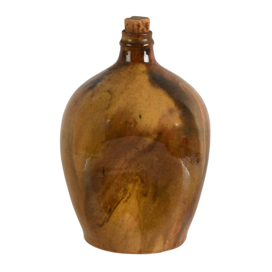 Vintage James Towne Colony Pinched Pottery Jug-1