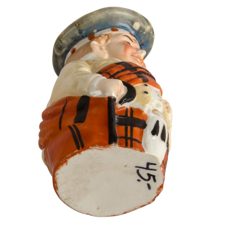 Scotsman Character Porcelain Jug Attributed to Schafer & Vater-9