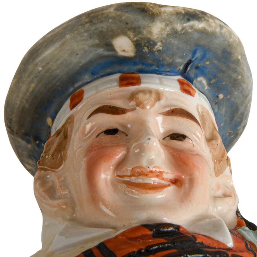 Scotsman Character Porcelain Jug Attributed to Schafer & Vater-7