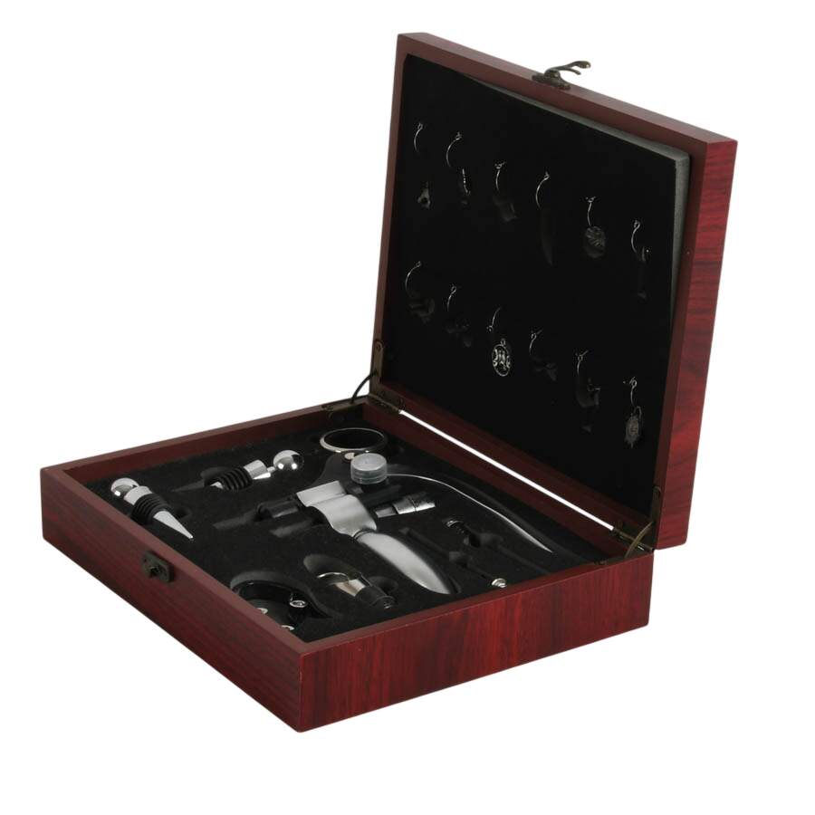 ZUIAI Red Wine Bottle Opener Set Alloy Rabbit Opener Stopper Pourer Set-3