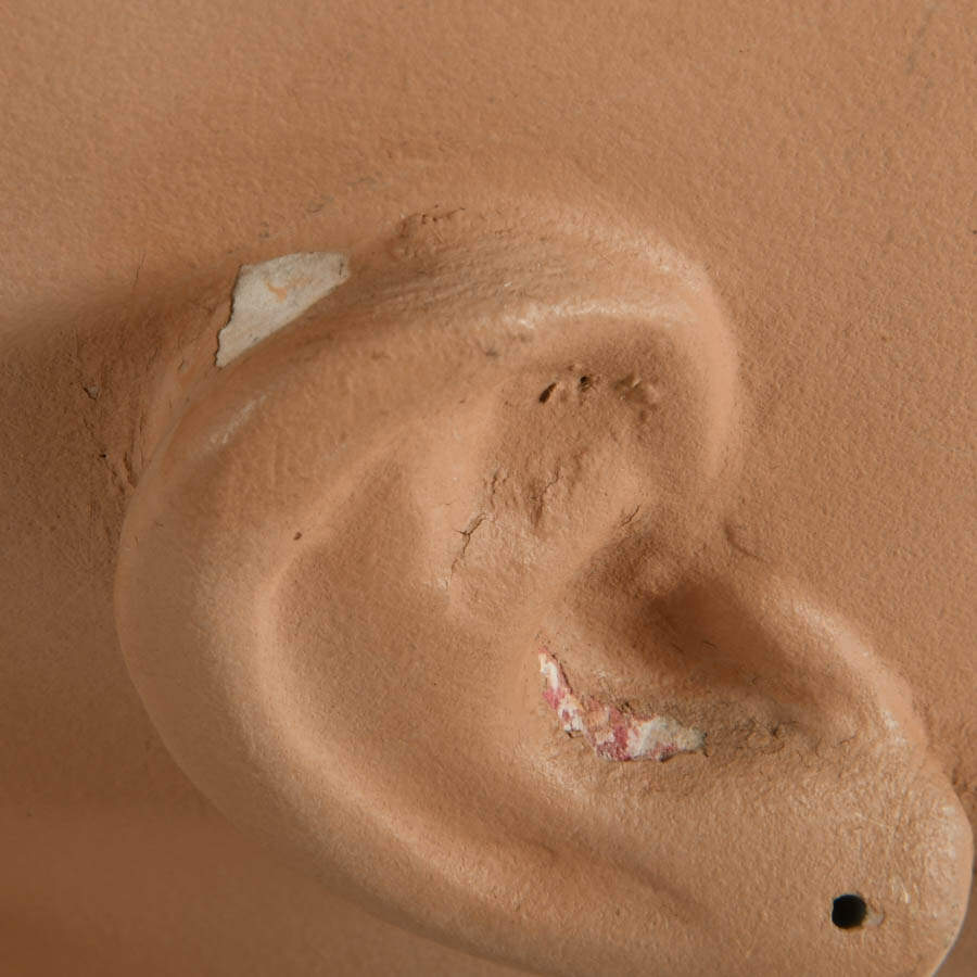 Pair of Mid-Century Mannequin Heads-7