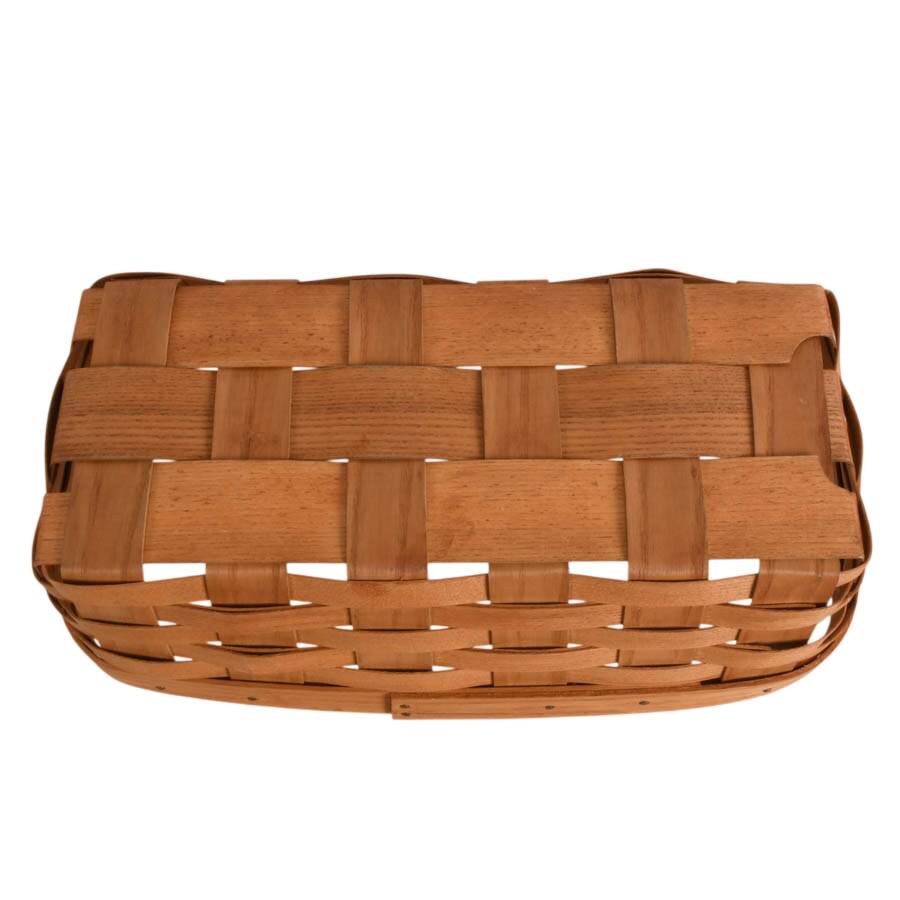 Hand-Made Peterboro Wooden Basket-6