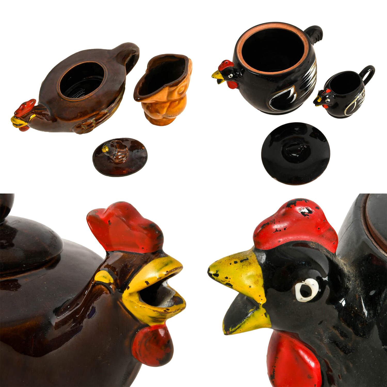 Four-Piece Amphomorphic Animal Tea Set-7