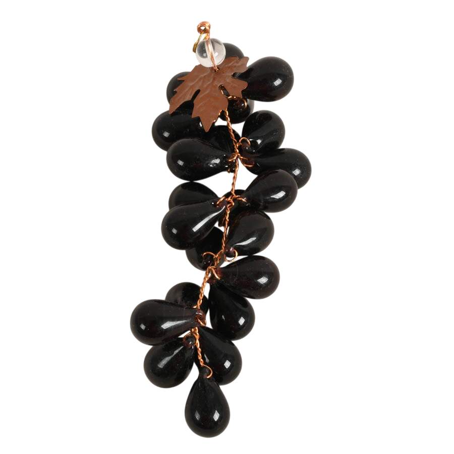 Thirteen Hand-Made Glass and Copper Grapevines-5