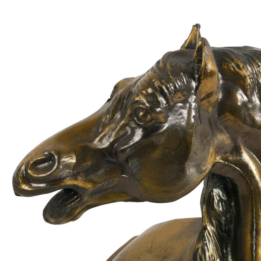 Pair of Horse Head Bookends-3