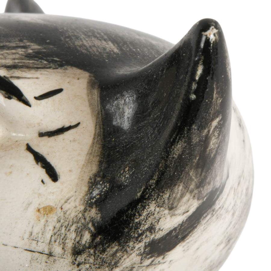Mid-Century Ceramic Cat Decanter-3