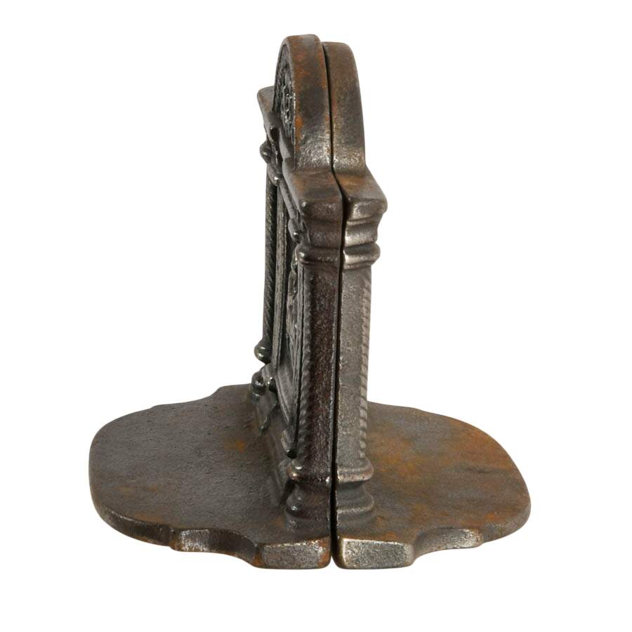 Betsy Ross First Flag Cast Iron Bookends in the Style of Bradley & Hubbard-6