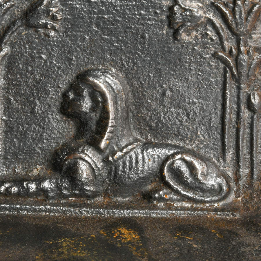 Egyptian Revival-Style Cast Iron Bookends in the Style of Bradley & Hubbard-3