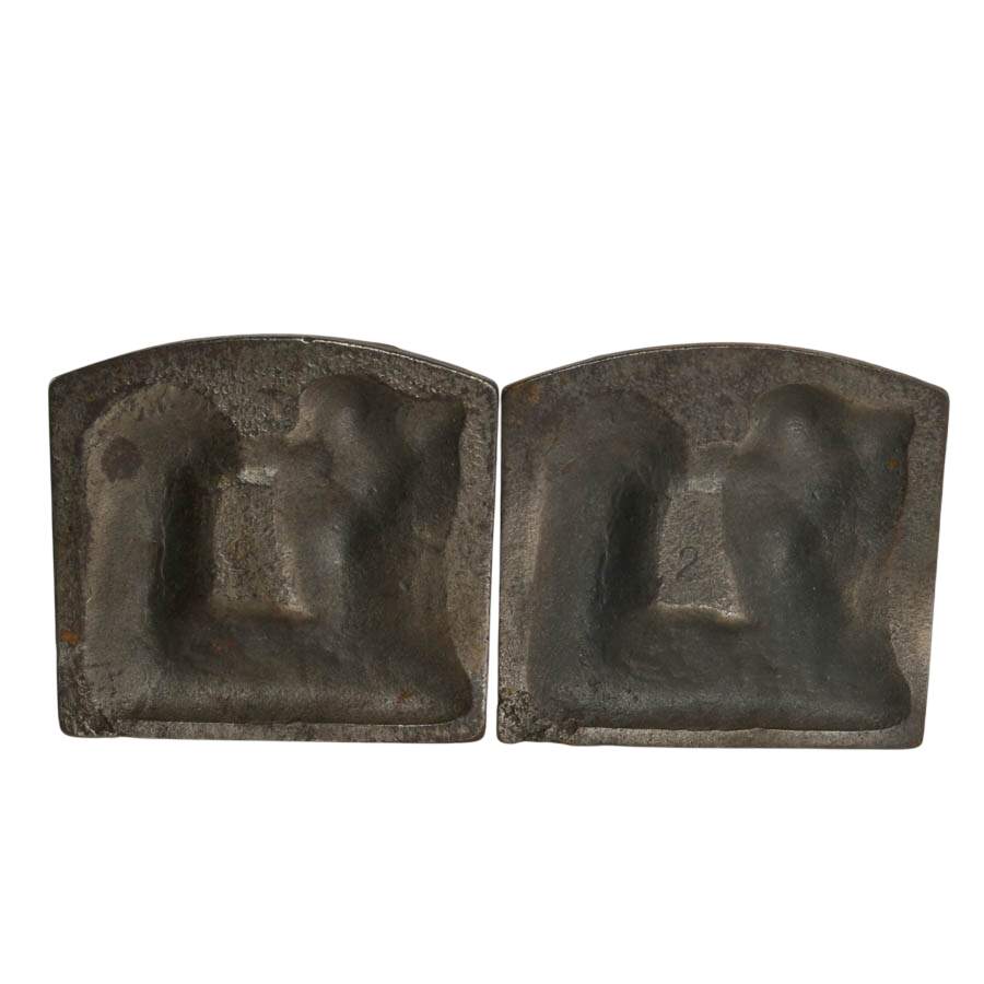 Cast Iron "The Angelus" Bookends Inspired by Jean-François Millet-6