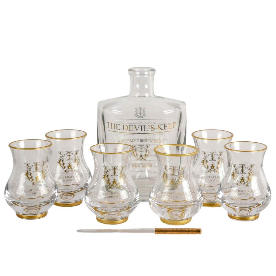 Craft Irish Whiskey Eight-Piece Glassware Set-1