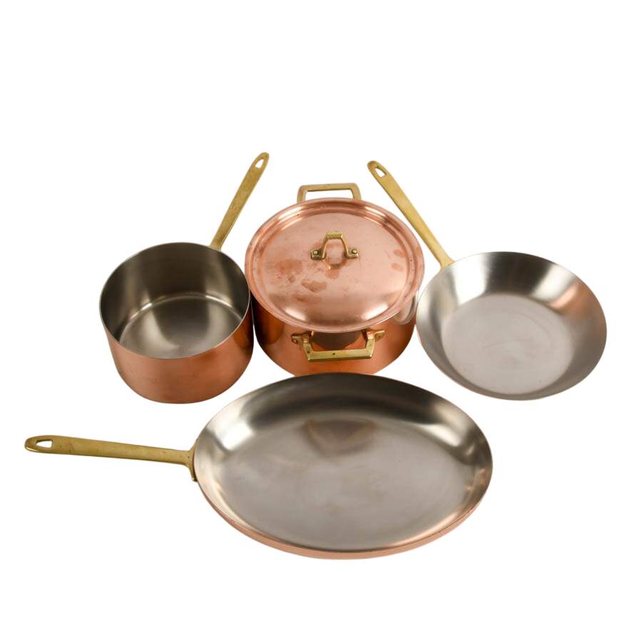 Four-Piece Paul Revere Stainless Steel Cookware Set-2