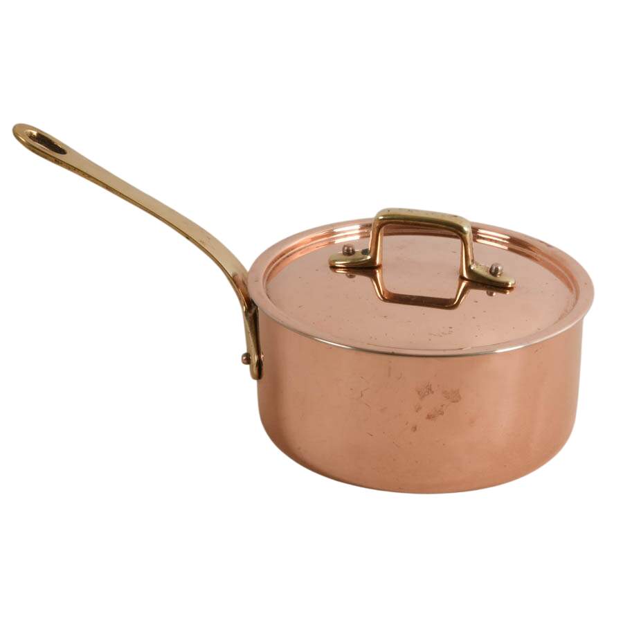 Trio of Portuguese Copper Cookware Pots-5